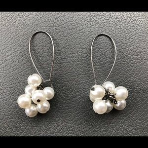 💝Pearl Cluster Earrings